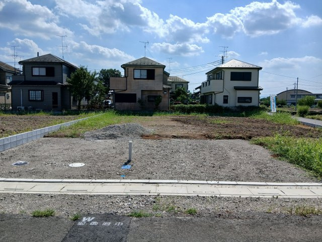 川島町紫竹　新築分譲住宅の外観