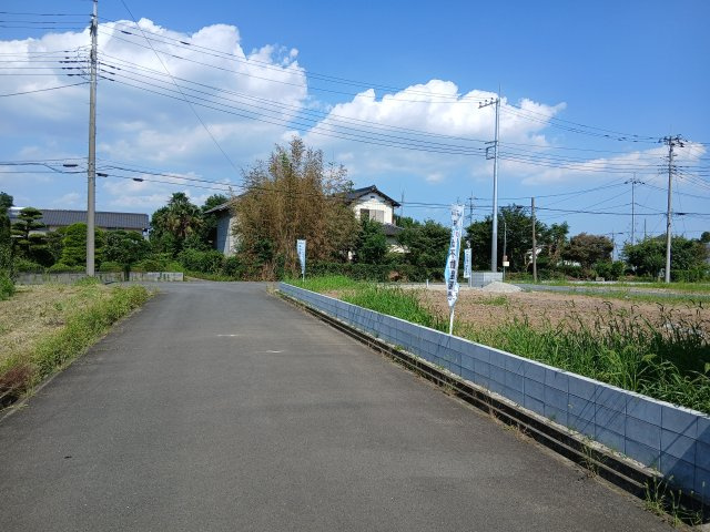 川島町紫竹　新築分譲住宅の外観