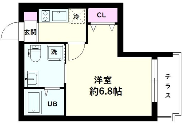 NSGATE江北1の間取り