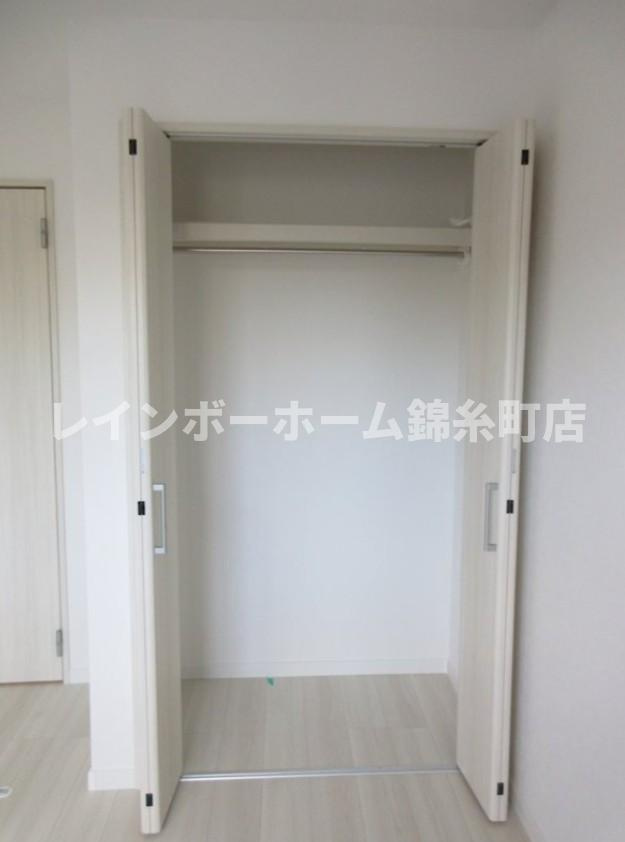 NSGATE江北1の収納|※建築中のため同施工参考写真となります。
