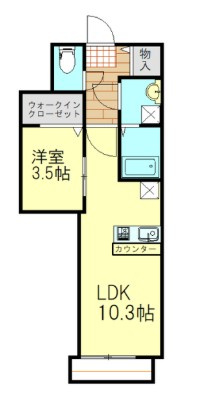 Pura　Vidaの間取り