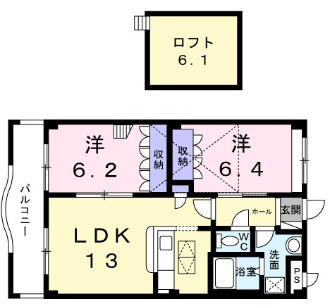 マウントックレオの間取り