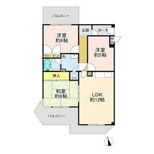 ガーデンハイツ桃山台弐番館の間取り|ガーデンハイツ桃山台