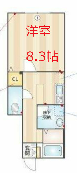 【間取り】 | フェリシア東雪谷