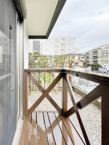 福岡市博多区東雲町２丁目の一戸建てのバルコニー