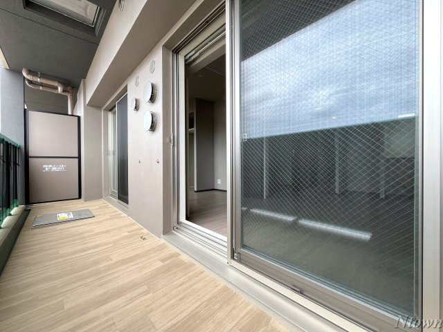 【バルコニー】 | プレサンスレイズ千種今池Ⅱ | 外からの目が気にならないバルコニーで洗濯物が干せます