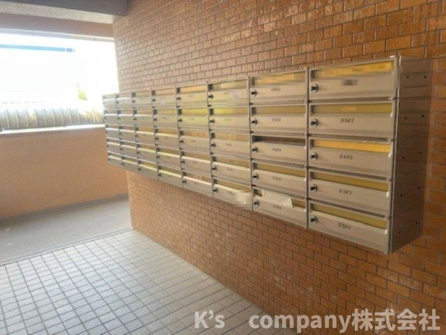 茅ヶ崎市本村5丁目　茅ヶ崎グランドハイツB棟の設備|郵便受け◇