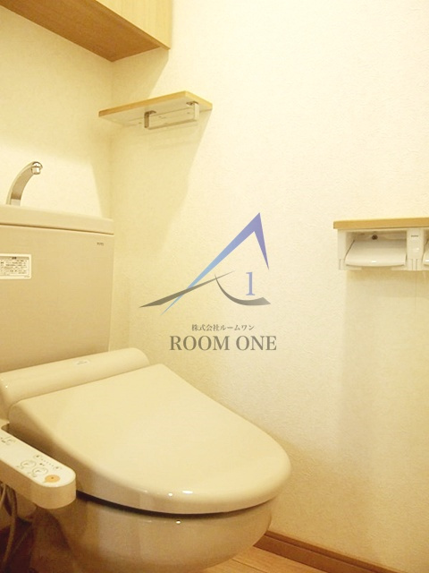 ルーブル仲六郷弐番館 のトイレ|トイレです。