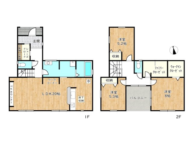 【間取り】 | 姫路市北平野５丁目／全3区画
