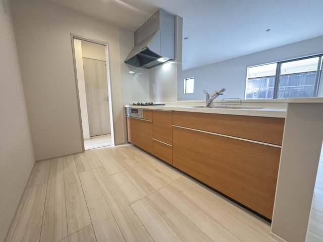 南城市玉城前川（全2棟）1号棟のキッチン|1号棟　使いやすいシステムキッチン♪