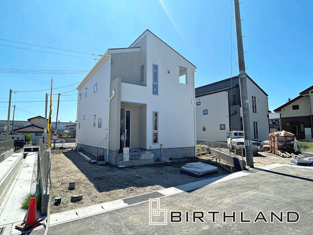 新築戸建・新築建売　福島市大森第10　大森小・信夫中の外観|【8号棟】2026年9月完成予定です！現地ご案内＆同社完成物件ご内覧可能です♪