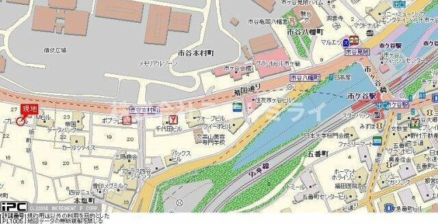 カテリーナ市ヶ谷の地図