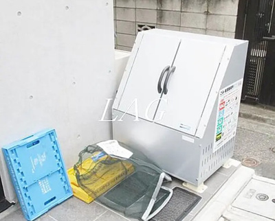 【その他共用部分】 | アリビオン高円寺 | 敷地内ゴミ置き場です。