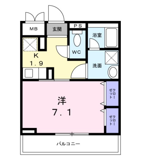 シャノワールの間取り