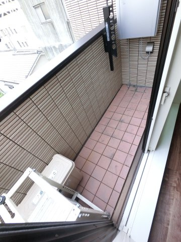 結城野ベースのバルコニー