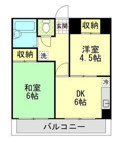 【間取り】 | ガーデンハイツ小山