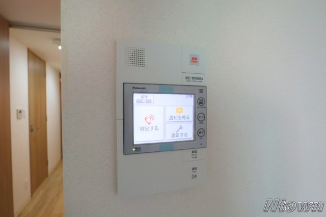 【セキュリティ】 | プレサンスジェネ千種内山Ⅱ | モニター付きインターホンです