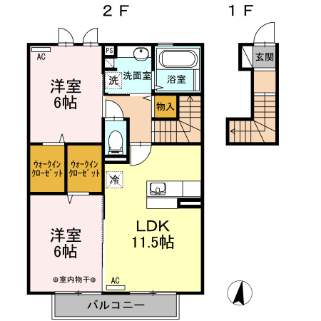 ウィル横町の間取り