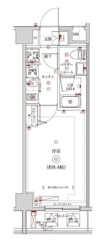 イアース本所吾妻橋の間取り