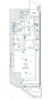 【間取り】 | クレイシア新宿 | 間取りです。