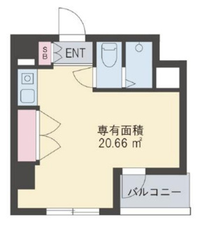 【間取り】 | ｃｏ-ｃｏｏｎｏ上北沢 | 間取りです。