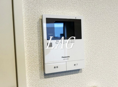 【セキュリティ】 | ソラーレ笹塚 | モニター付インターホンです。