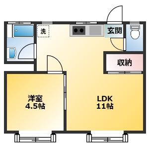 【間取り】 | 池田コーポ