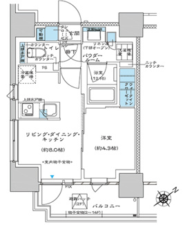 【間取り】 | ウィルテラス板橋