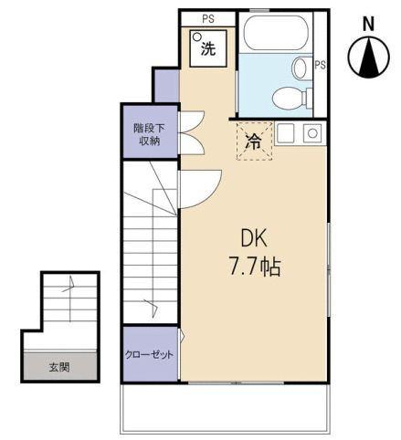 オリナス椎名町の間取り
