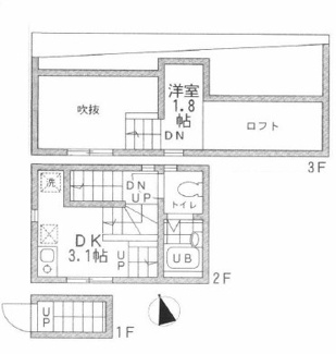 【間取り】 | ヴィラ仲六郷