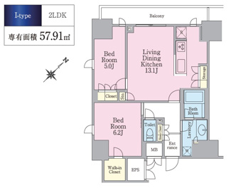 【間取り】 | ラティエラ板橋