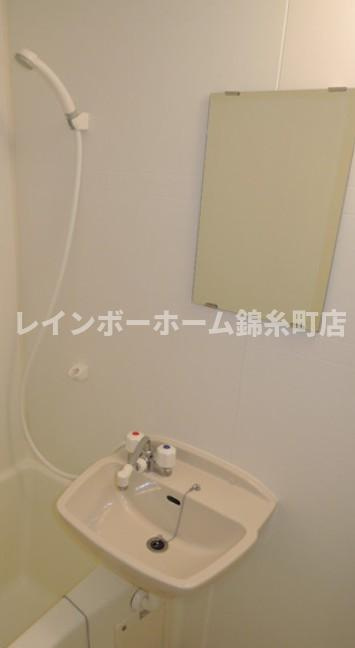 ドミサイル・チヨダの洗面所