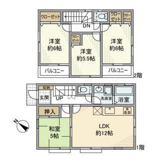 【間取り】 | 赤塚戸建