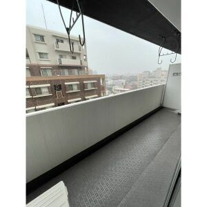 福岡市南区折立町の賃貸マンションのバルコニー