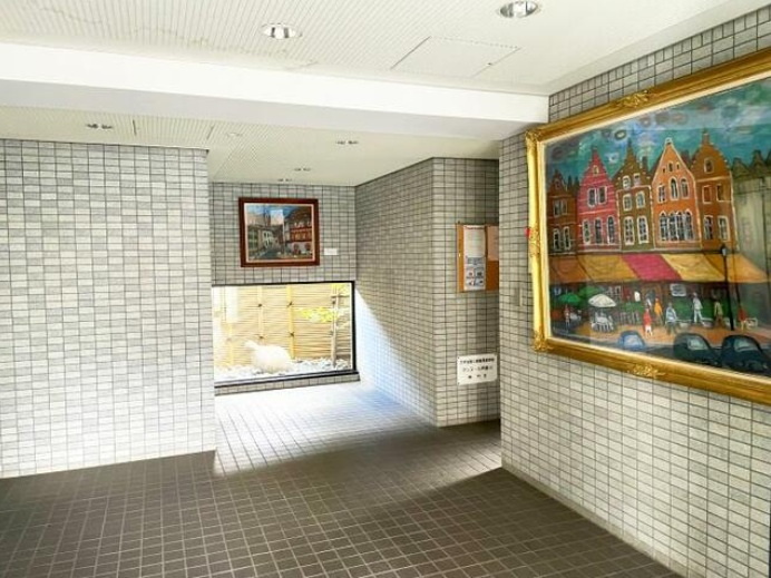 ボンヌール芦屋川のロビー