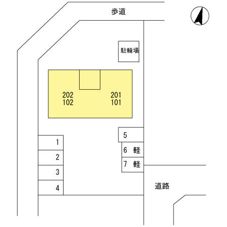 ボナールの区画図