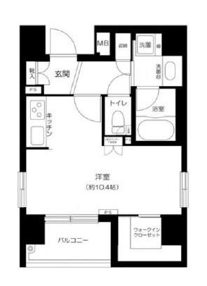 レヴィーナ東京八重洲通りの間取り|間取りです。