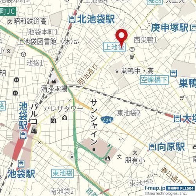 【地図】 | スカイコート池袋第７