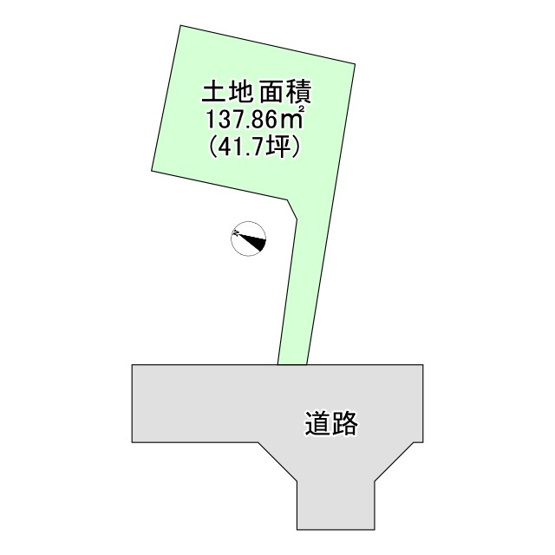 【土地図】 | ◆町田市南大谷3丁目　建築条件なし売地◆