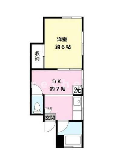 【間取り】 | 大久保荘