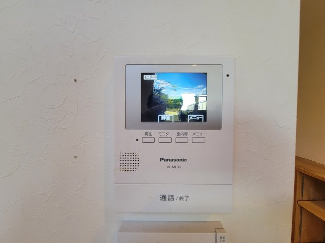梓川倭売中古住宅の防犯設備