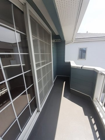 クレストタウンメイプルＤのバルコニー