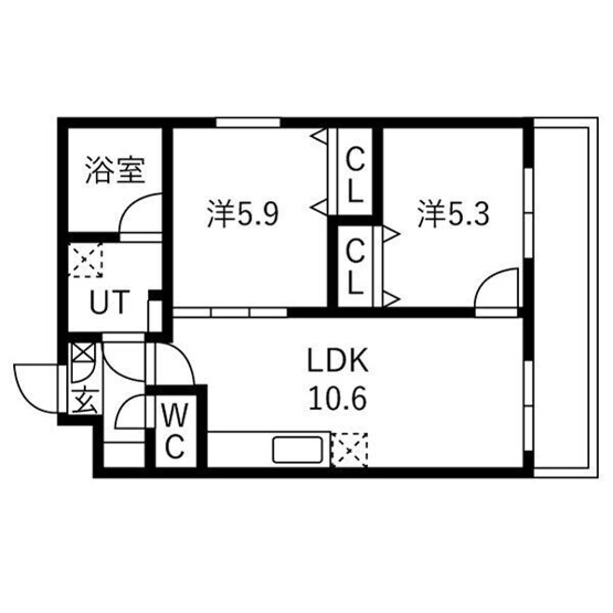 【間取り】 | ジトローネ庄内