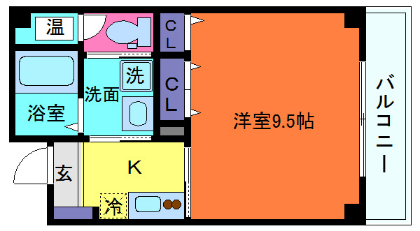 ピッコラカーサ友田町の間取り