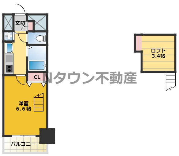 【間取り】 | プレサンス千種駅前ネオステージ | 間取りです。