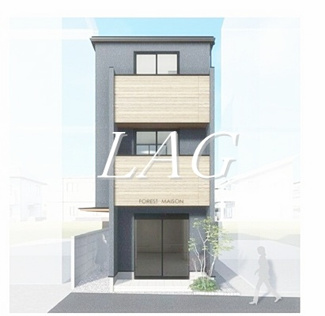 【外観】 | ＶＩＬＬＡ赤木屋　喜多見 | 外観パースです。