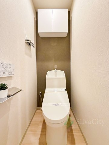 サンシュウ常盤台第一コーポのトイレ|トイレ温水便座機能付