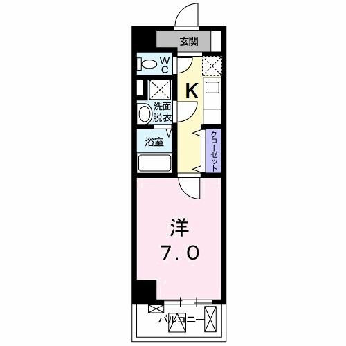 ロテュスパルクの間取り|間取りです。