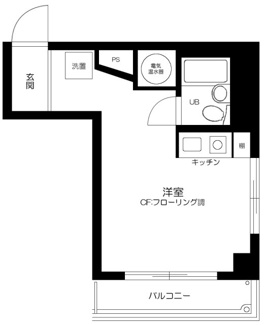 【間取り】 | ライオンズマンション中野坂上 | 間取りです。