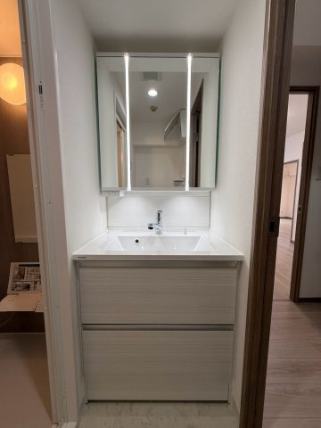 ロマネスク新屋敷／２Fの独立洗面台